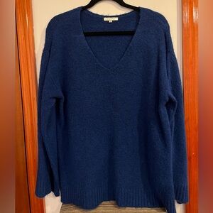 Z Supply Blue Oversized Sweater